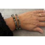 bracelet agate mousse