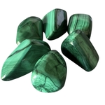 pierre roulée malachite