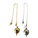 pendule métal goutte