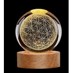 boule de cristal fleur de vie