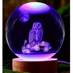boule de cristal hibou