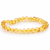 bracelet-boule-06mm-ambre