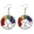 boucles d'oreilles 7 chakras