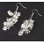 boucles d'oreilles cristal de roche