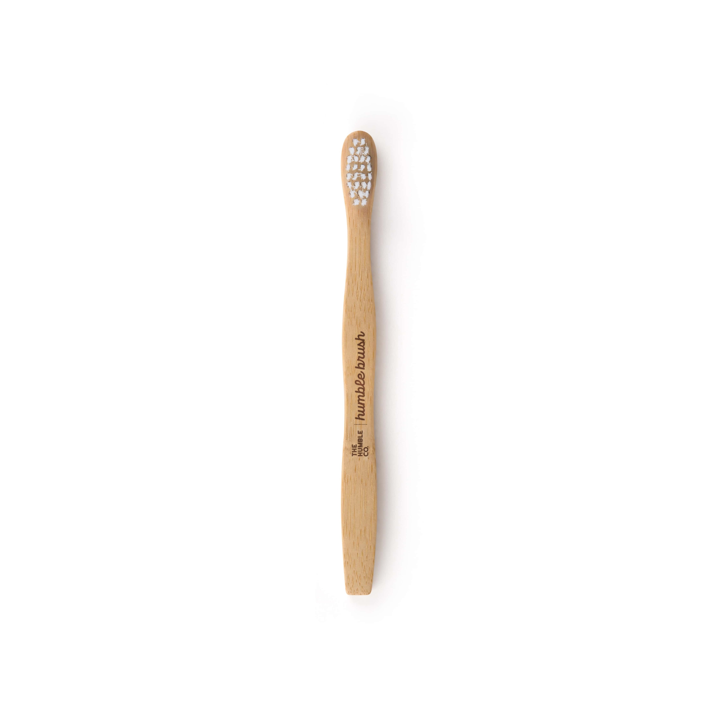 Brosse à dents enfant - ultra souple - Bambou - blanc - THE HUMBLE CO