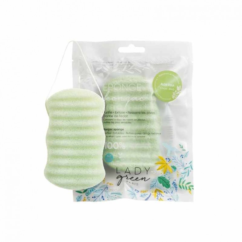 LOT de 3 Eponge Konjac Corps 100% Pure - Vegan – les savons de