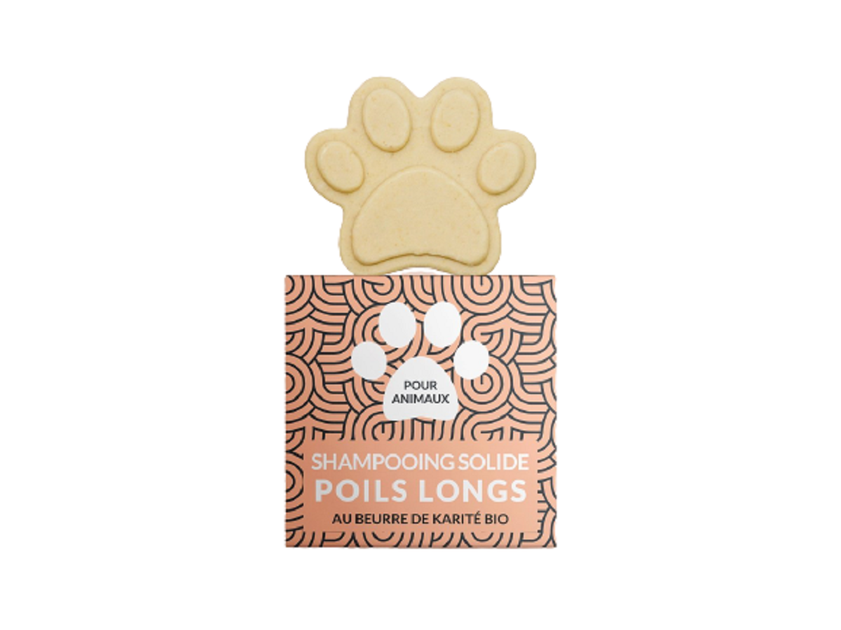 Shampoing solide chien - Poils longs - PEPET\'S - NAIOMY+