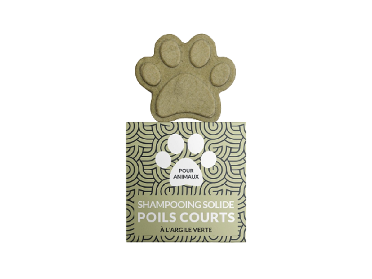 Shampoing solide chien - Poils Courts - PEPET\'S - NAIOMY