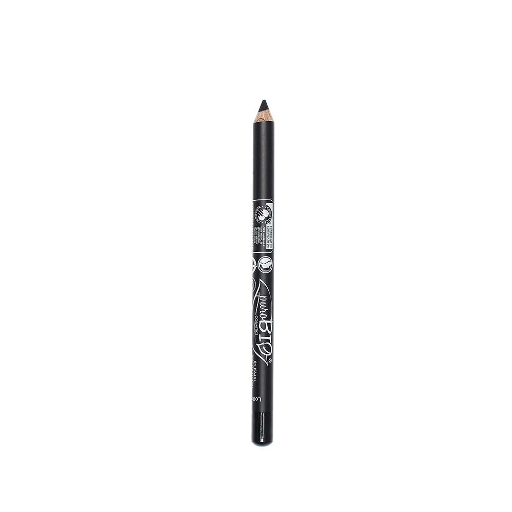 Crayon pour les yeux - kajal Noir - PUROBIO