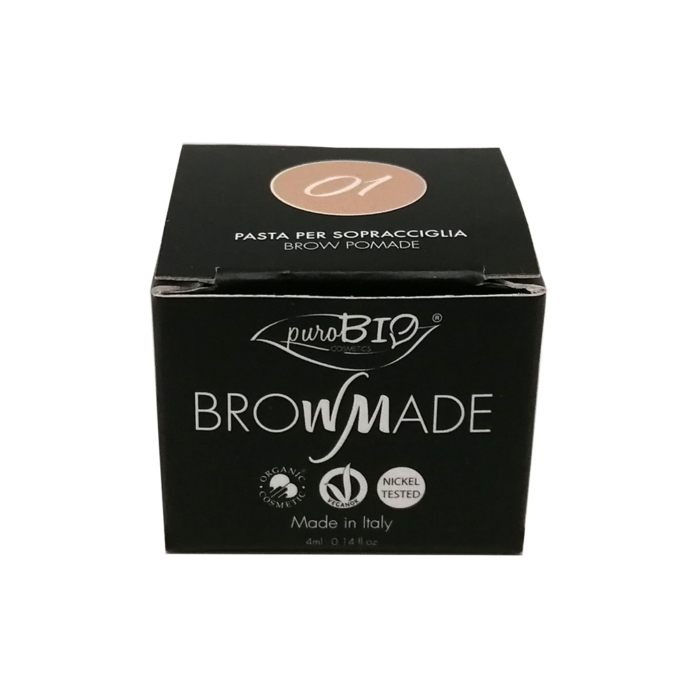 crème sourcils vegan et bio cendre BrowMade puroBIO cosmetics veganame