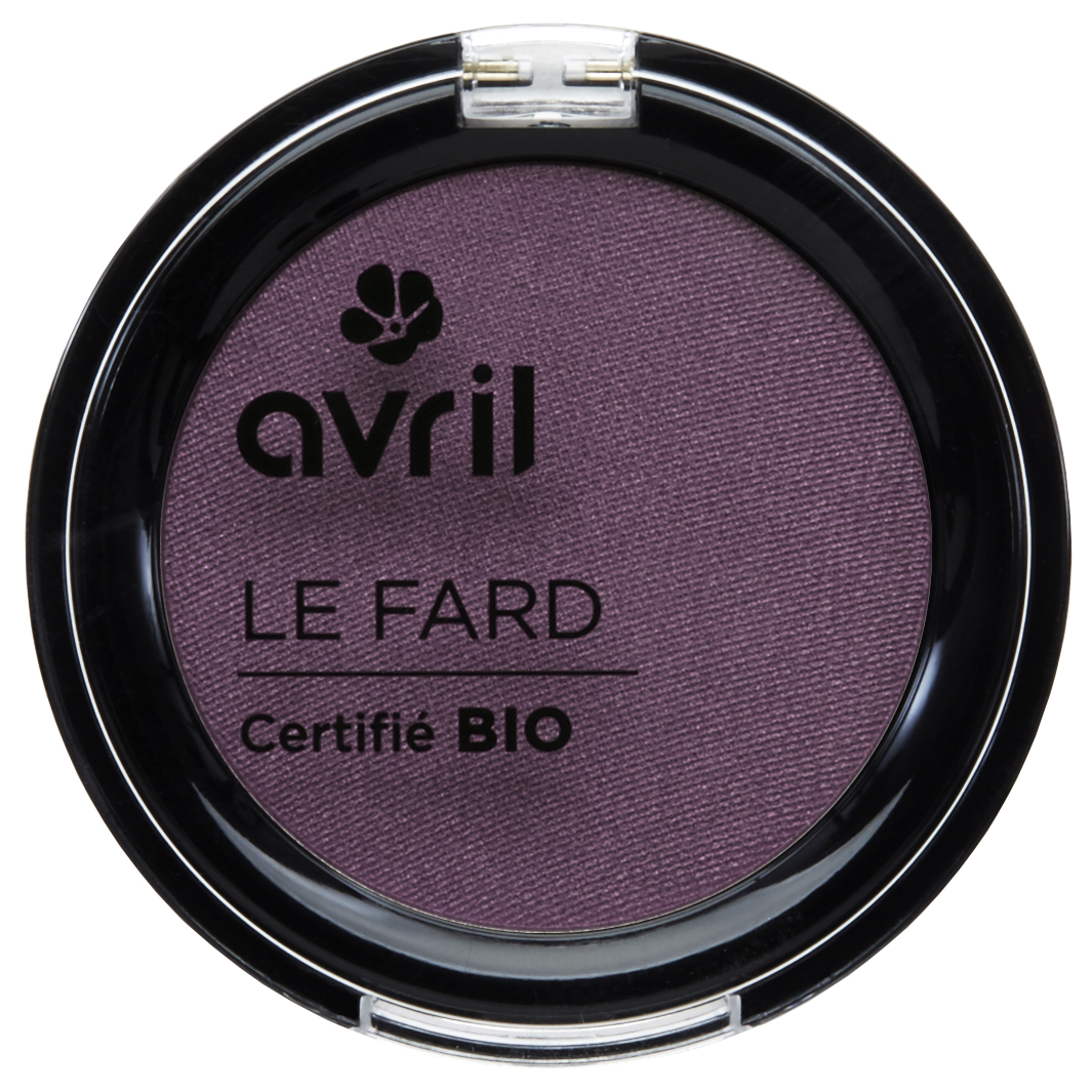 Fard à paupières - Prune irisé - Certifié BIO - AVRIL