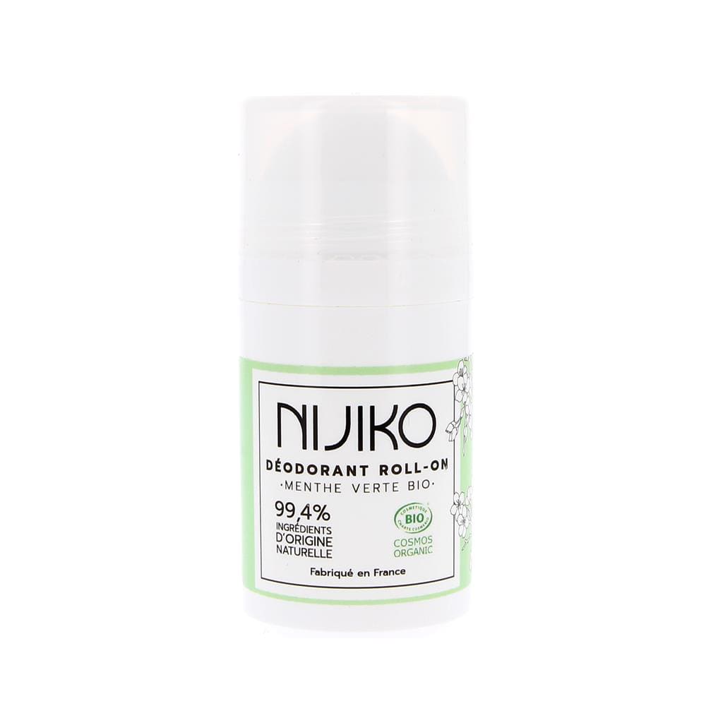 déodorant bio à la menthe verte sans aluminium et vegan de nijiko