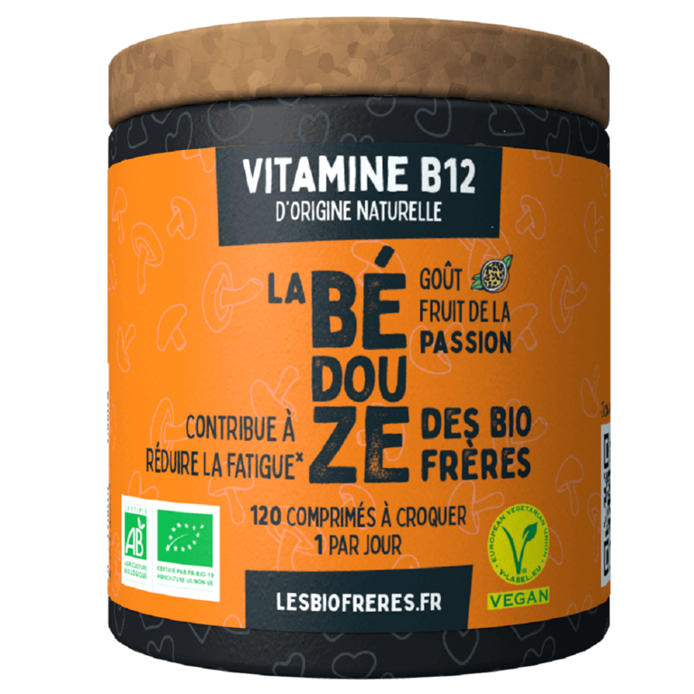 Vitamine B12 BéDouze passion - BIO - 120 comprimés - LES BIO FRÈRES