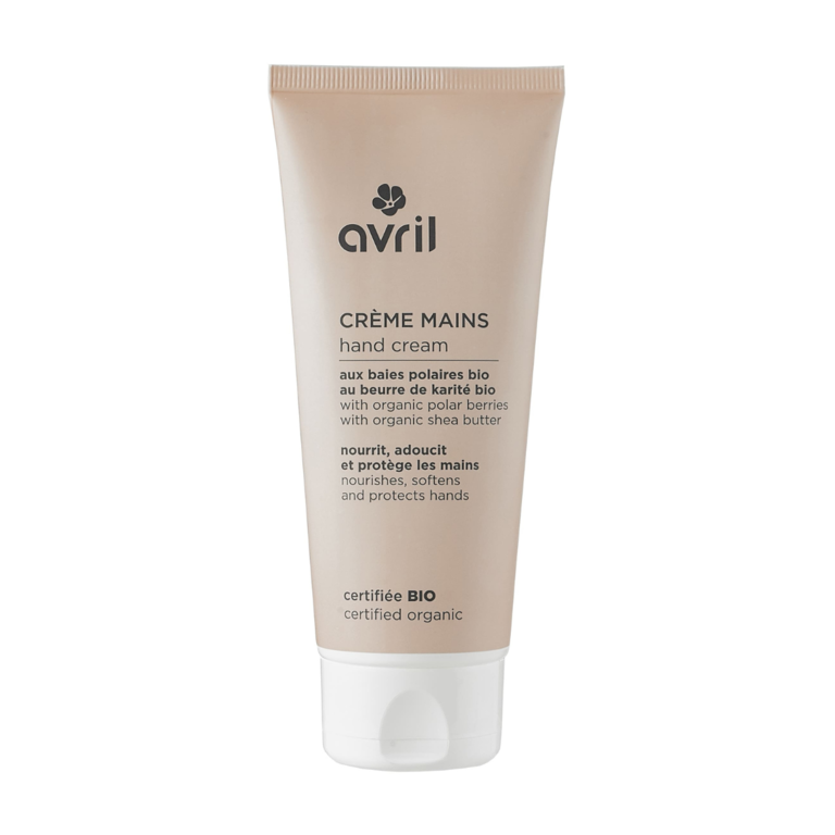 Crème pour les mains certifiée BIO - 100ml - AVRIL