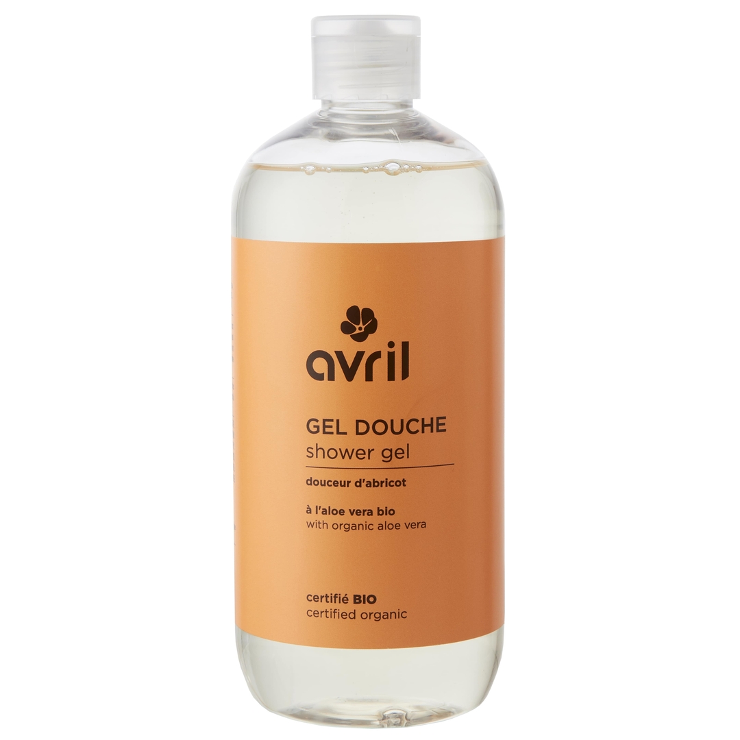 Gel douche Coeur d\'Abricot - BIO - 500 ml - AVRIL