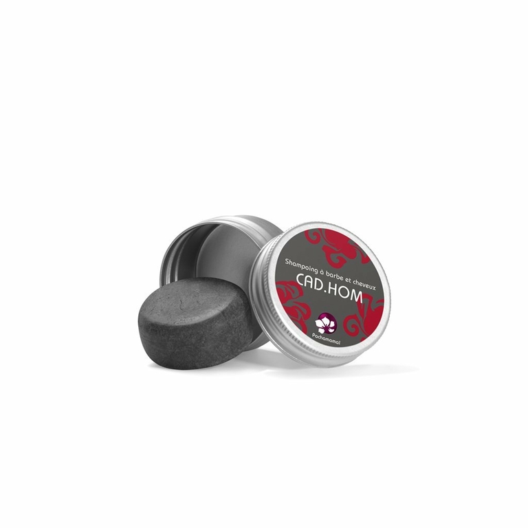 Shampoing solide - CAD.HOM - Format voyage - 20g - Cheveux, Barbe, Visage - PACHAMAMAÏ
