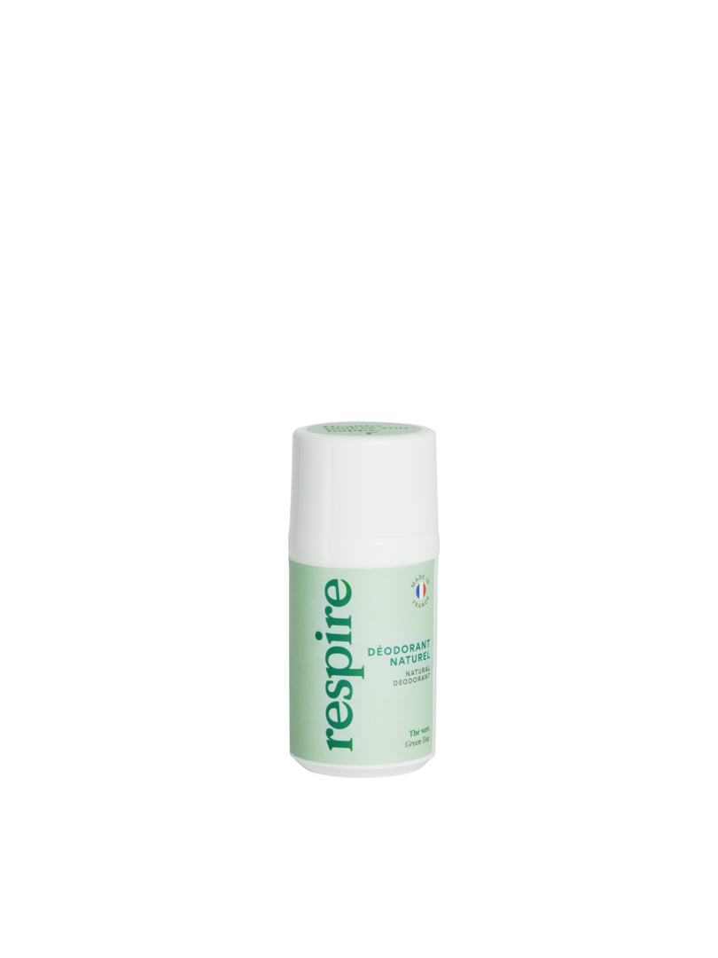 Déodorant naturel - 50ml - Roll-on - Thé Vert - RESPIRE