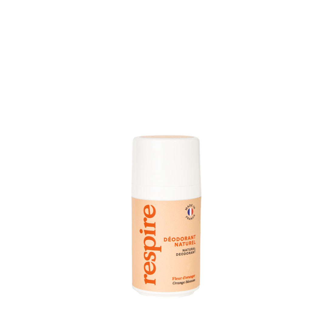 Déodorant naturel - 50ml - Roll on - Fleur d\'Oranger - RESPIRE