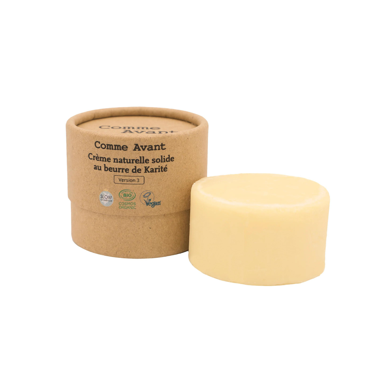 COMME AVANT - Crème solide au beurre de karité visage et corps - Bio et Vegan