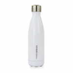 bouteilles isothermes blanc brillants 500ml yoko design