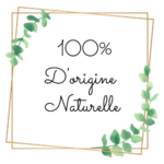 cosmétique 100% dorigine naturelle