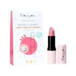 rosajou-rouge a lèvre baume rose ballerine maquillage fillette-vegan âme