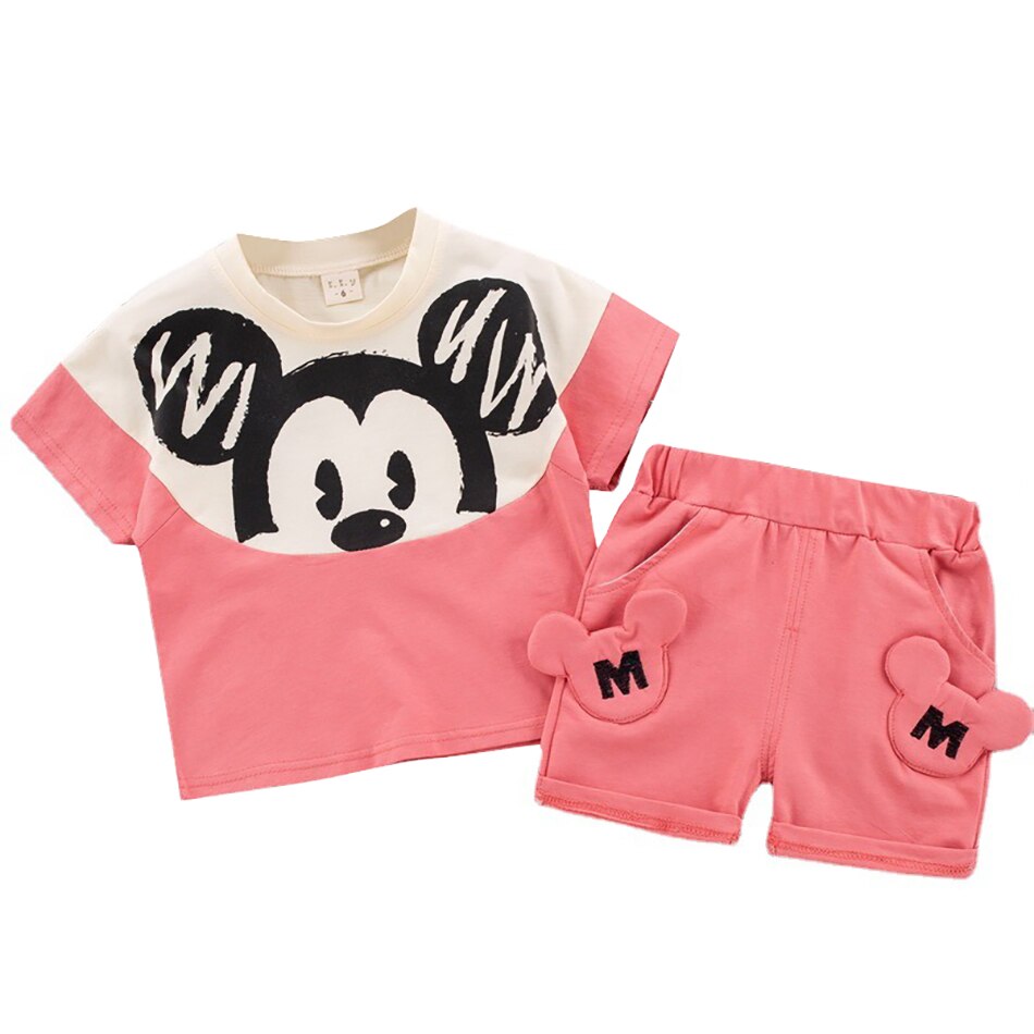 Ensemble-haut-et-pantalon-Mickey-Mouse-Disney-pour-b-b-s-tenue-pour-gar-ons-et