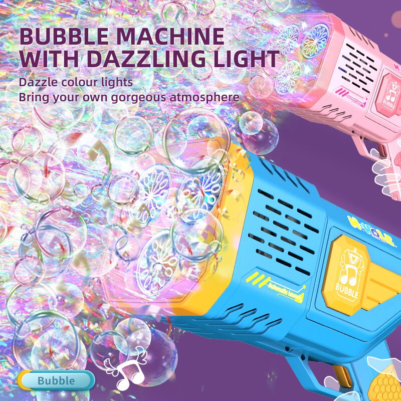 Machine-bulles-36-trous-cycle-lumineux-mod-le-national-tide-pistolet-automatique-pour-enfants