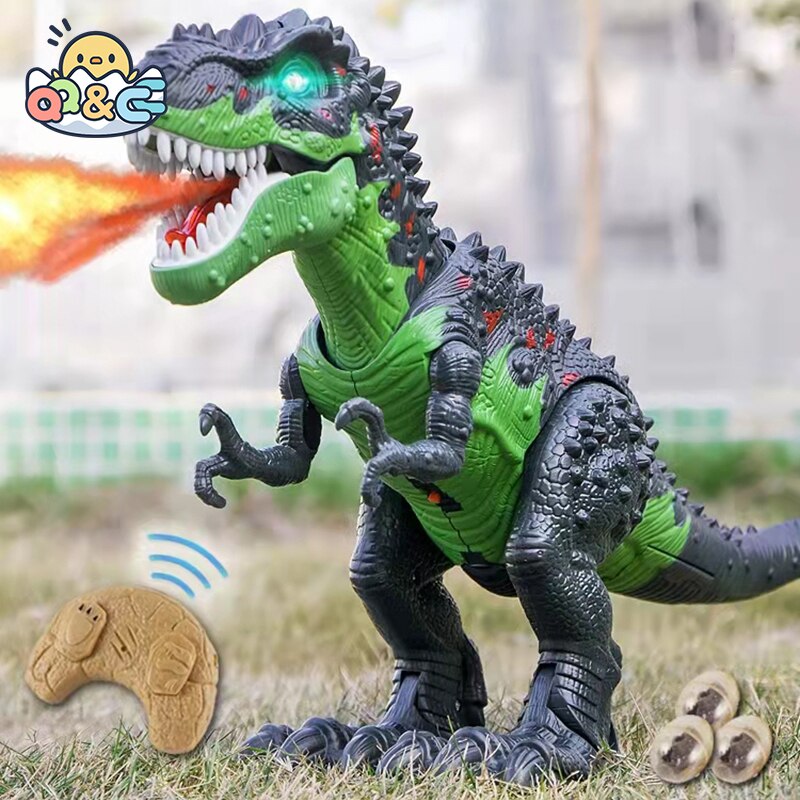 Grand-dinosaure-pulv-risation-tyrannosaure-RC-Animal-avec-son-l-ger-Robot-lectronique-mod-le-de