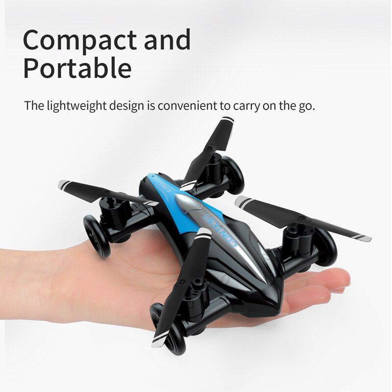 Mini-Drone-D85-2-4G-voiture-volante-tout-terrain-double-Mode-v-hicule-de-course-cascadeur