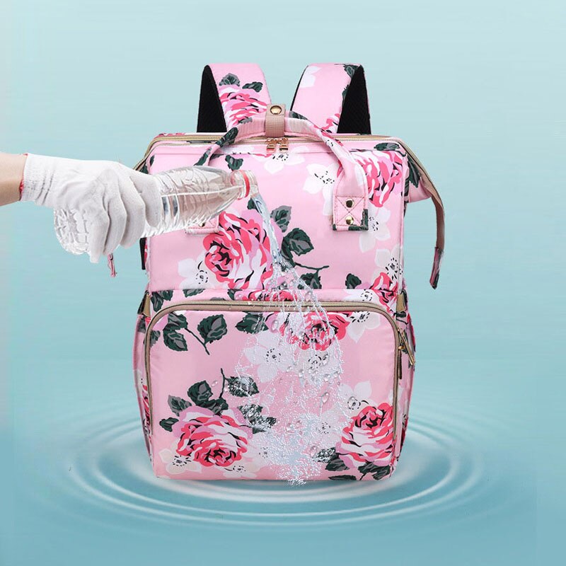 Sac-dos-fleurs-pliable-pour-maman-lit-de-berceau-l-ger-et-Portable-grande-capacit-sac