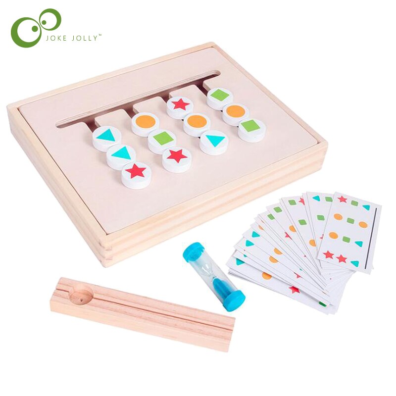 GYH-jouet-ducatif-Montessori-en-bois-pour-enfants-jeu-de-correspondance-des-couleurs-Double-face-entra