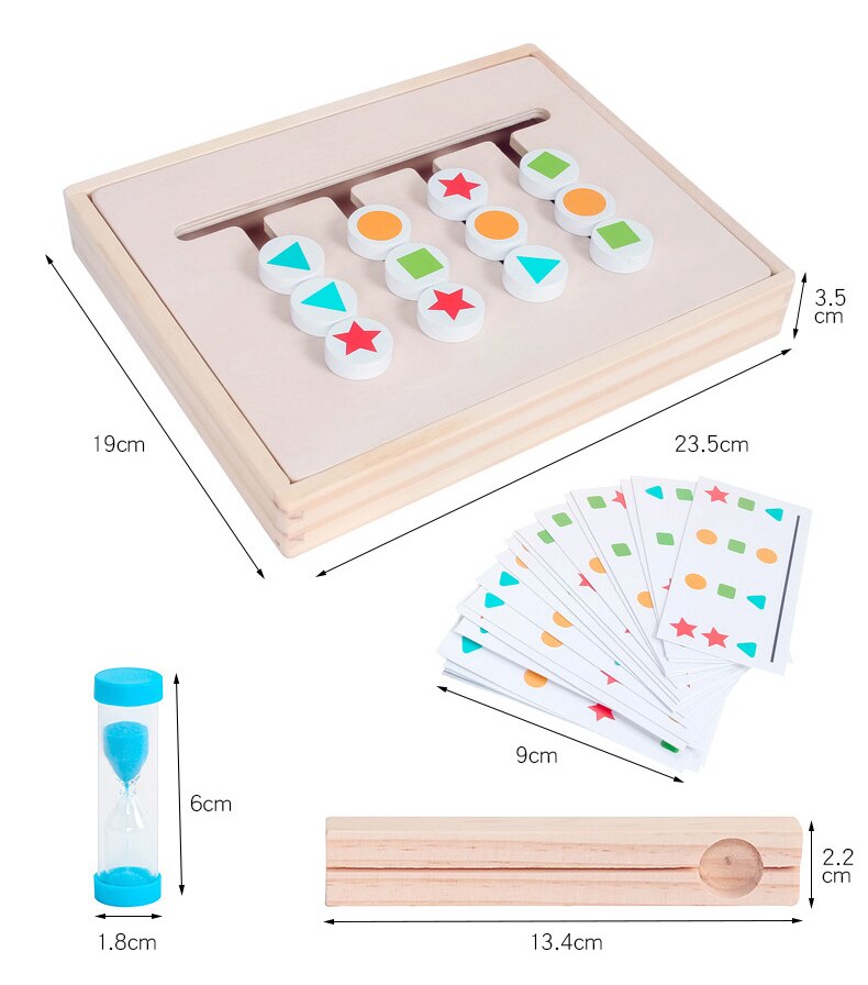 GYH-jouet-ducatif-Montessori-en-bois-pour-enfants-jeu-de-correspondance-des-couleurs-Double-face-entra