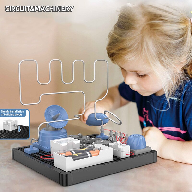 Steam-Scientific-accessoires-d-enseignement-exp-rimental-de-la-physique-pour-enfants-Circuit-de-cible-rotatif