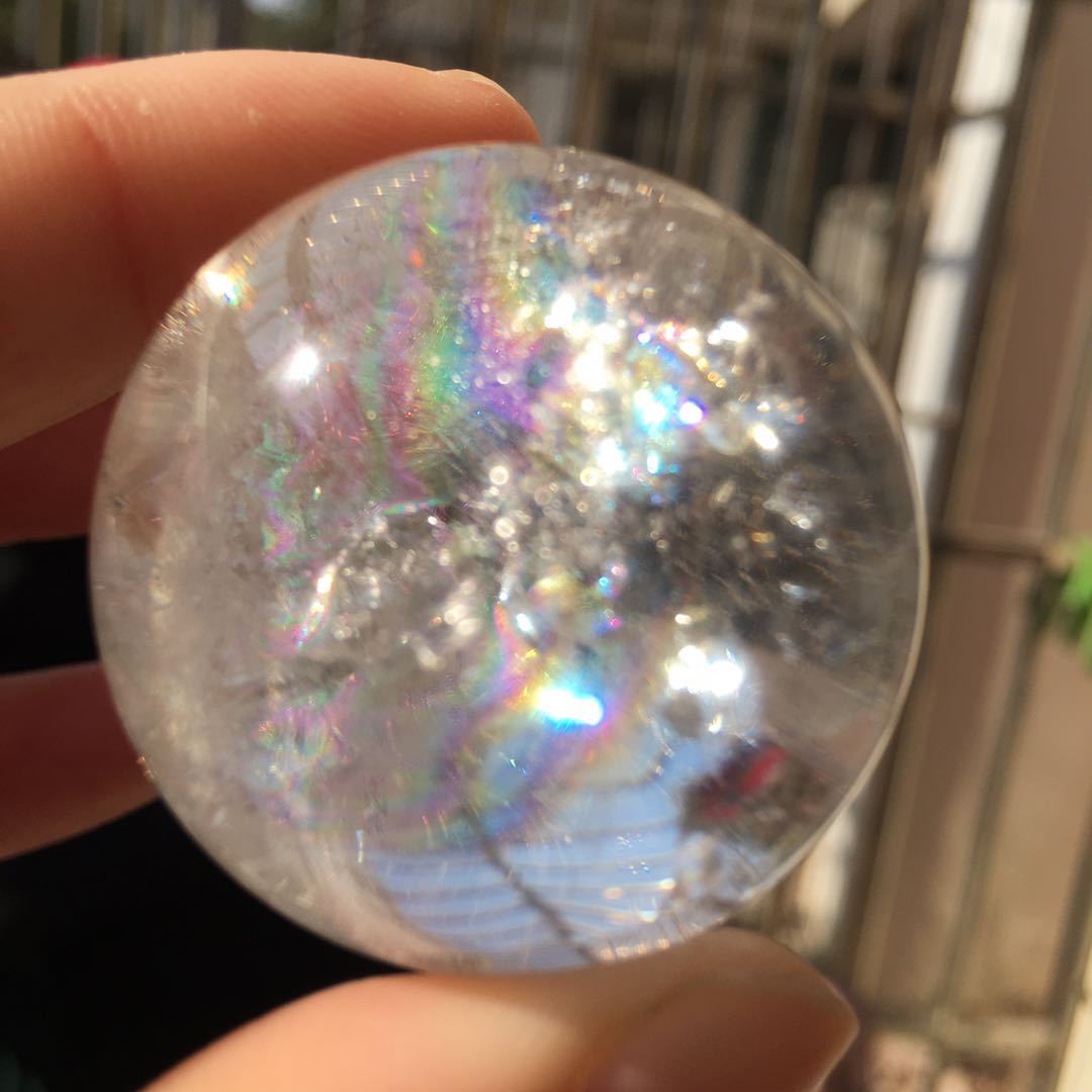 Boule-de-cristal-blanc-arc-en-ciel-de-haute-qualit-d-coration-feng-shui-cadeau-de