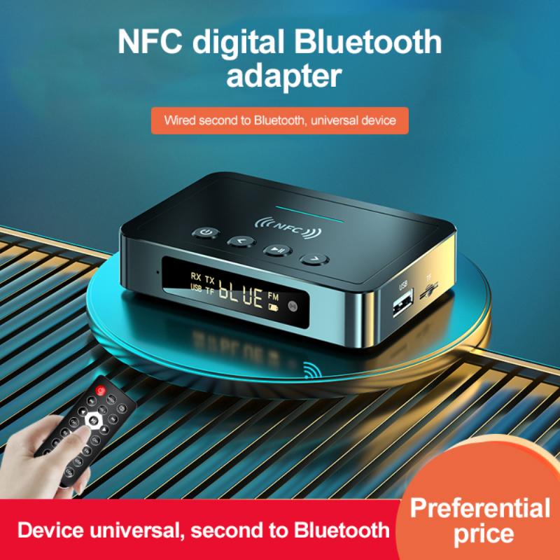 Adaptateur-pour-musique-connexion-sans-fil-bluetooth-5-0-rca-aptx-ll-appareil-avec-micro-nfc