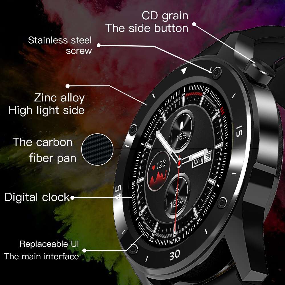 Montre-connect-e-multifonction-Bluetooth-moniteur-de-fr-quence-cardiaque-horloge-lectronique-moniteur-d-activit-physique