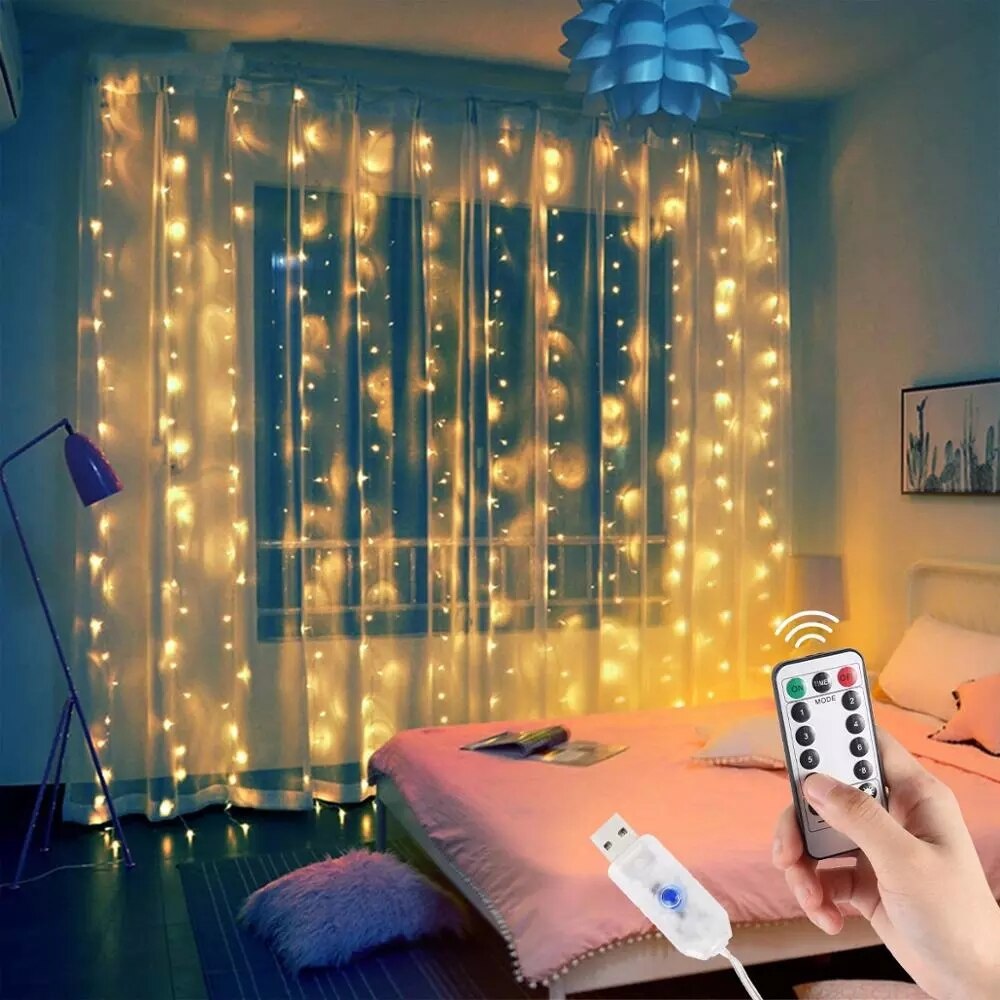 Guirlande-lumineuse-rideau-lumineuse-f-erique-avec-t-l-commande-USB-nouvel-an-2021-no-l