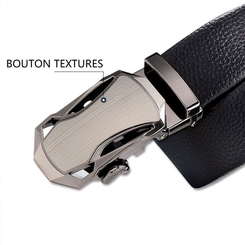 Ceinture-en-cuir-Pu-pour-hommes-Style-Business-avec-boucle-automatique-de-qualit-sup-rieure