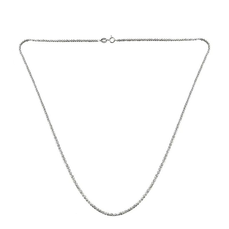 Cha-ne-de-clavicule-scintillante-Simple-cha-ne-unie-Hipster-v-tements-collier-bijoux-la-mode