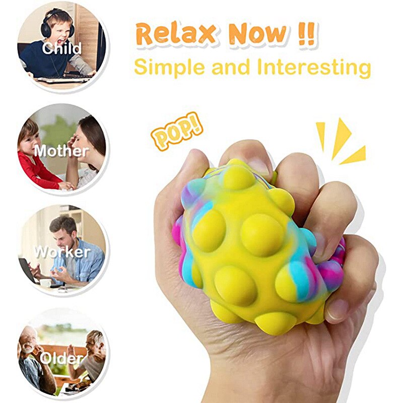 Balle-anti-Stress-en-Silicone-3D-2-pi-ces-jouet-presser