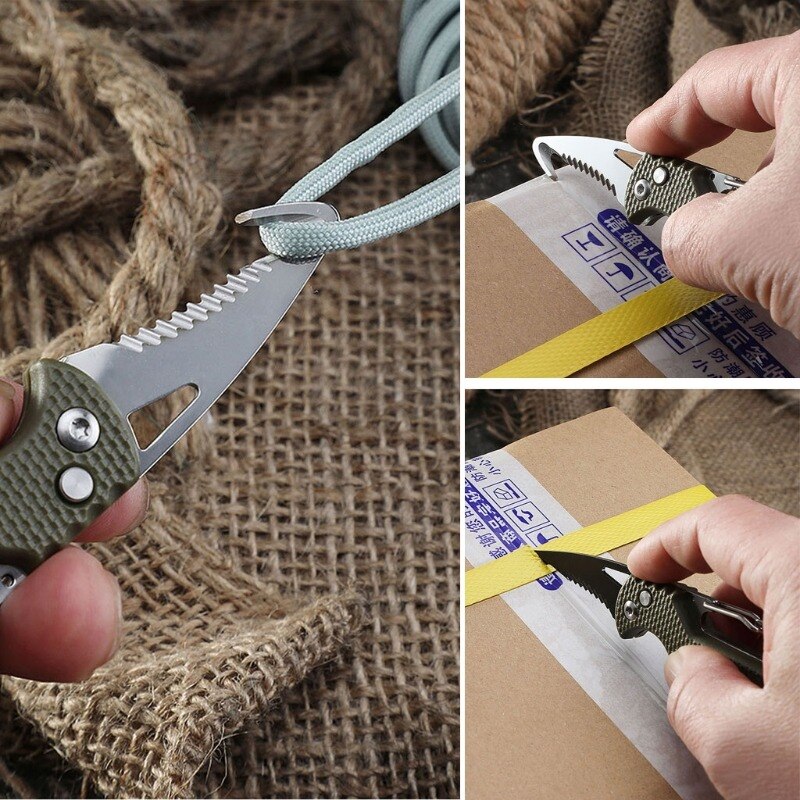 Couteau-pliant-Portable-de-Camping-en-plein-air-emballage-Express-porte-cl-s-cadeau-crochet-dentel