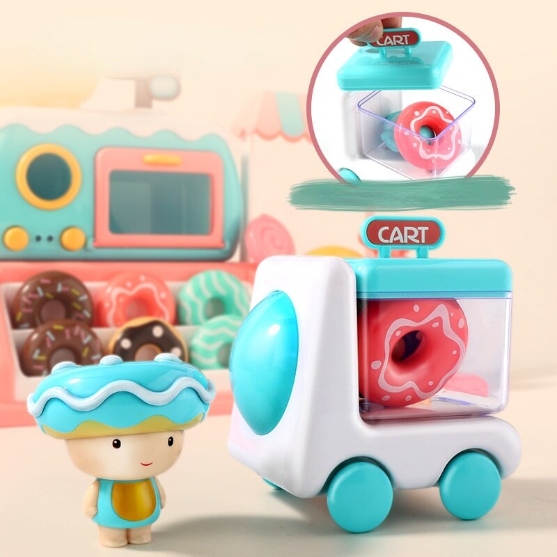 Jouets-de-cuisine-pour-enfants-21-pi-ces-supermarch-Donuts-boutique-de-bonbons-voiture-lumi-re