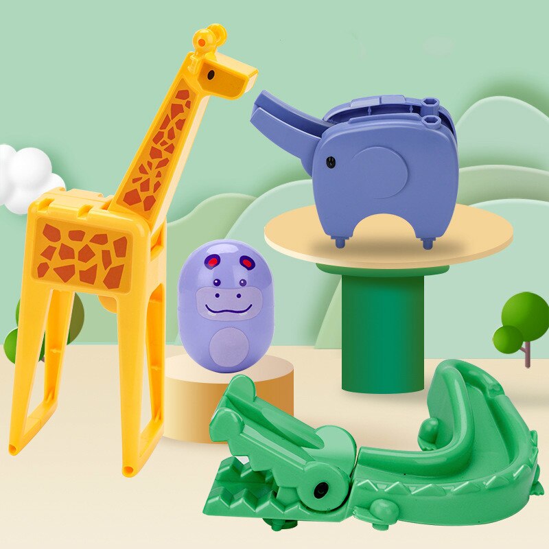 Jeu-ducatif-pour-enfants-blocs-de-construction-animaux-du-Zoo-entonnoir-coulissant-jouet-d-apprentissage