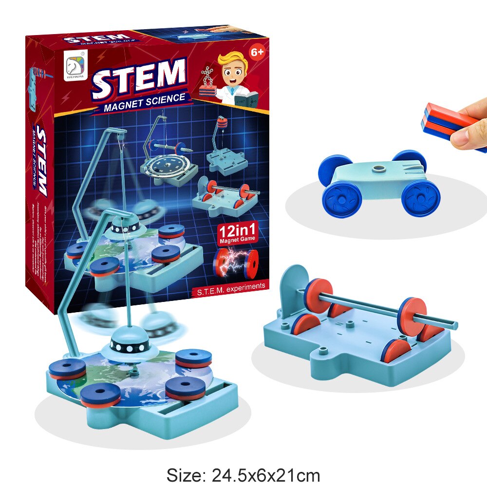 Kit-d-exp-rimentation-en-plastique-12-en-1-jouets-de-Science-physique-Kit-interactif-Parent