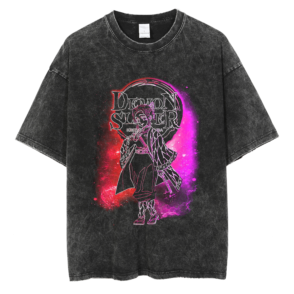 Hip-Hop-Streetwear-T-Shirt-d-t-noir-lav-T-Shirt-japonais-Anime-graphique-imprim-T