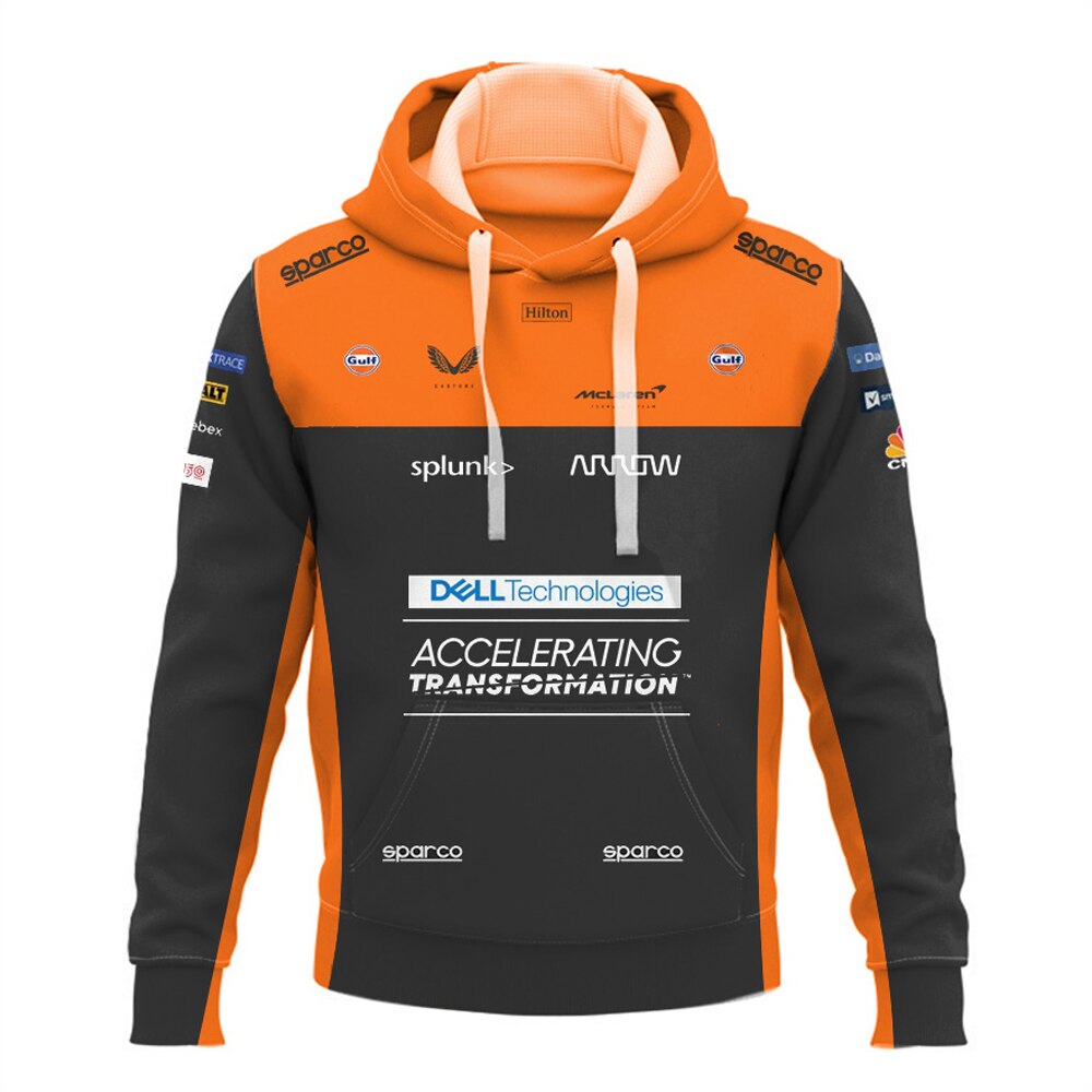 Sweat-shirt-capuche-pour-hommes-et-femmes-F1-McLaren-formule-1-quipe-course-de-voiture-impression