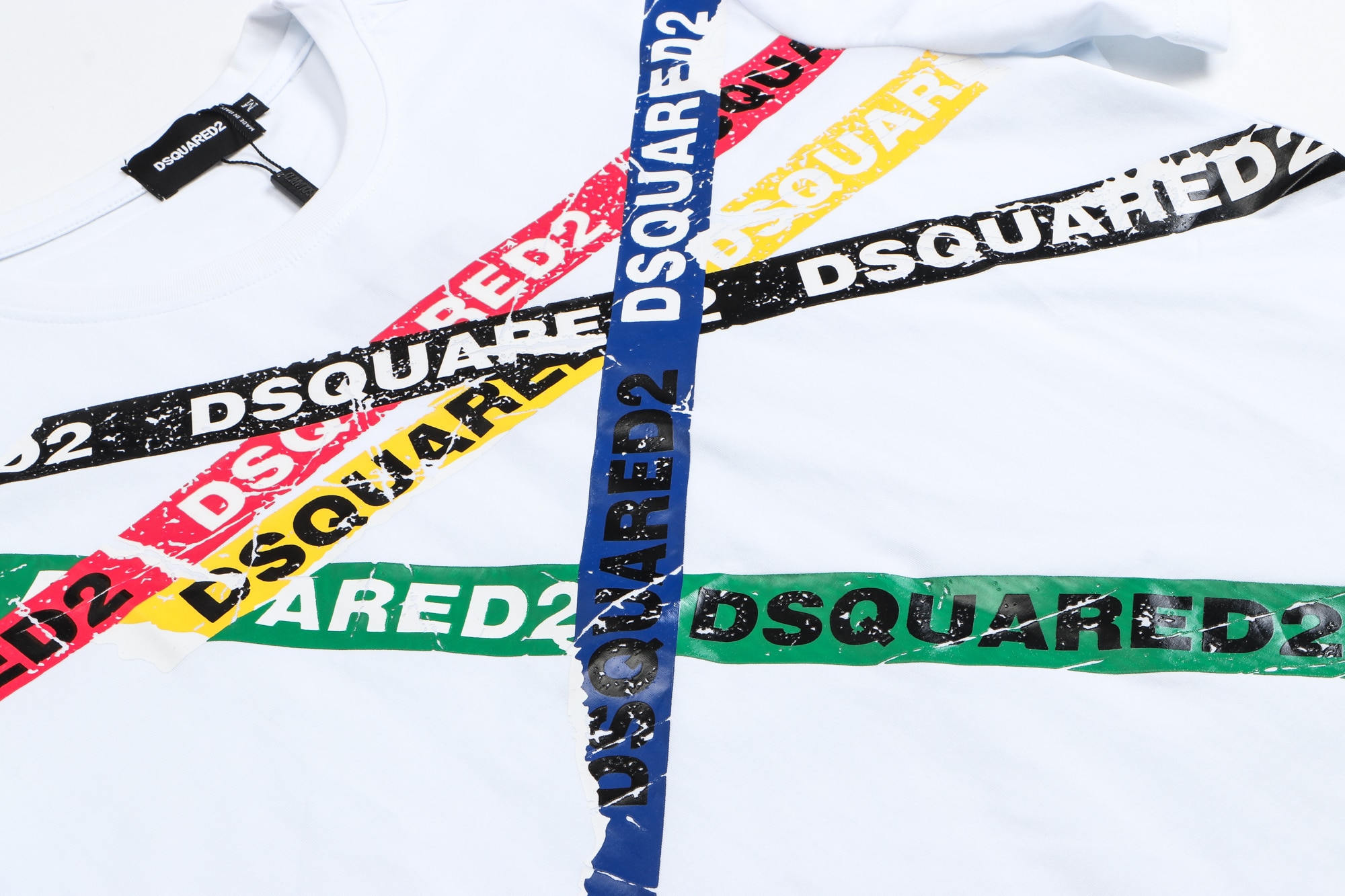 Dsquared2-T-Shirt-col-rond-homme-femme-100-coton-d-contract-tendance-Dsq2-lettre-imprim-e