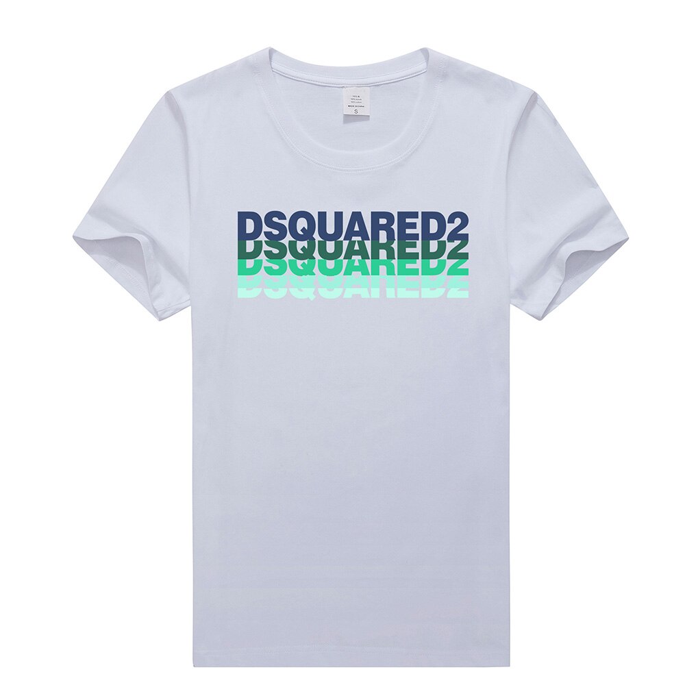 Dsquared2-cadeau-pour-hommes-et-femmes-unisexe-d-contract-tendance-mode-impression-DSQ2-manches-courtes-petit