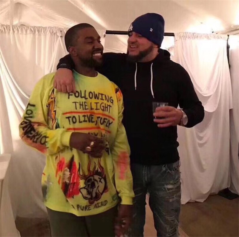 Kanye-West-t-shirt-Hip-hop-pour-hommes-Streetwear-d-contract-la-mode-avec-inscription